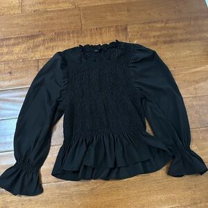 Elegant Black Women's Top